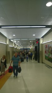 A busy terminal as you approach the Southwest gates.
