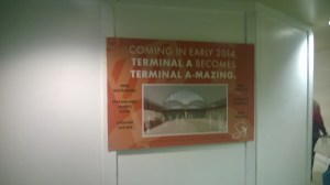 Terminal A becomes A-mazing