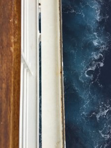 Rust is forming outside the verandah.